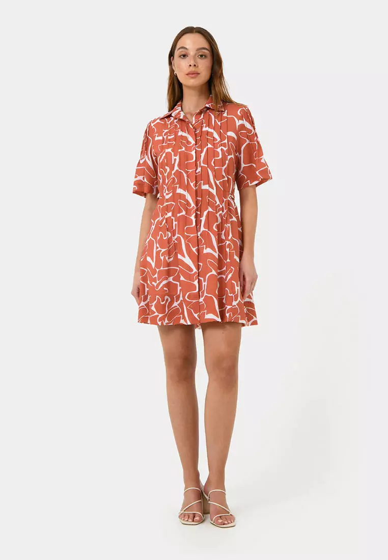 Sunshine Pleated Dress