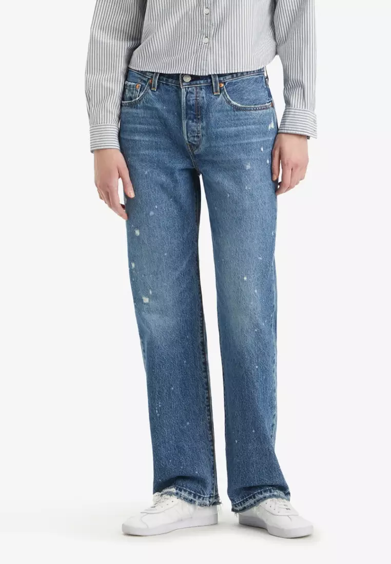 Levi's® 501 90年代 直腳剪裁牛仔褲 | 女裝