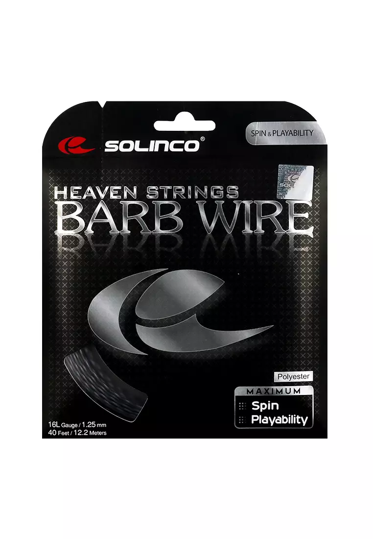 Buy Solinco Solinco Tennis String Barb Wire 16L (1.25mm/12M) 2024 ...