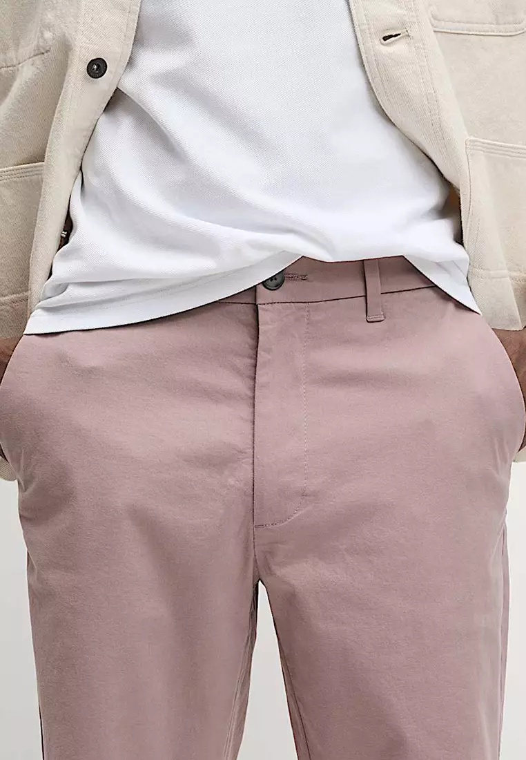 Regular Fit Stretch Chino Shorts