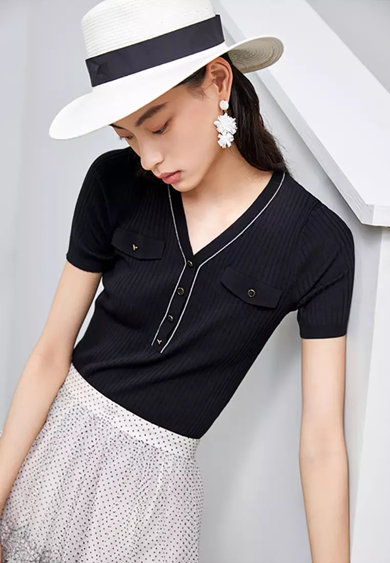 Polka Dot High Waist Tiered Midi Skirt