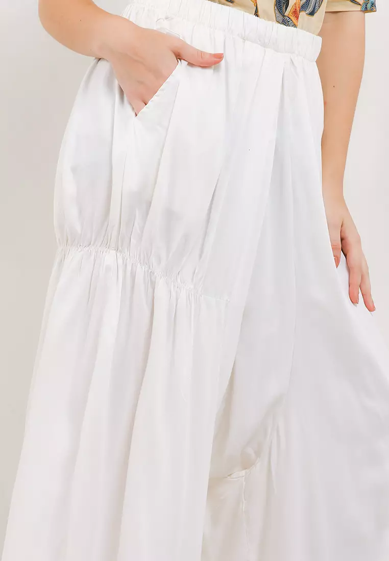 Pants Elastic Oneside AsymmetricElastic