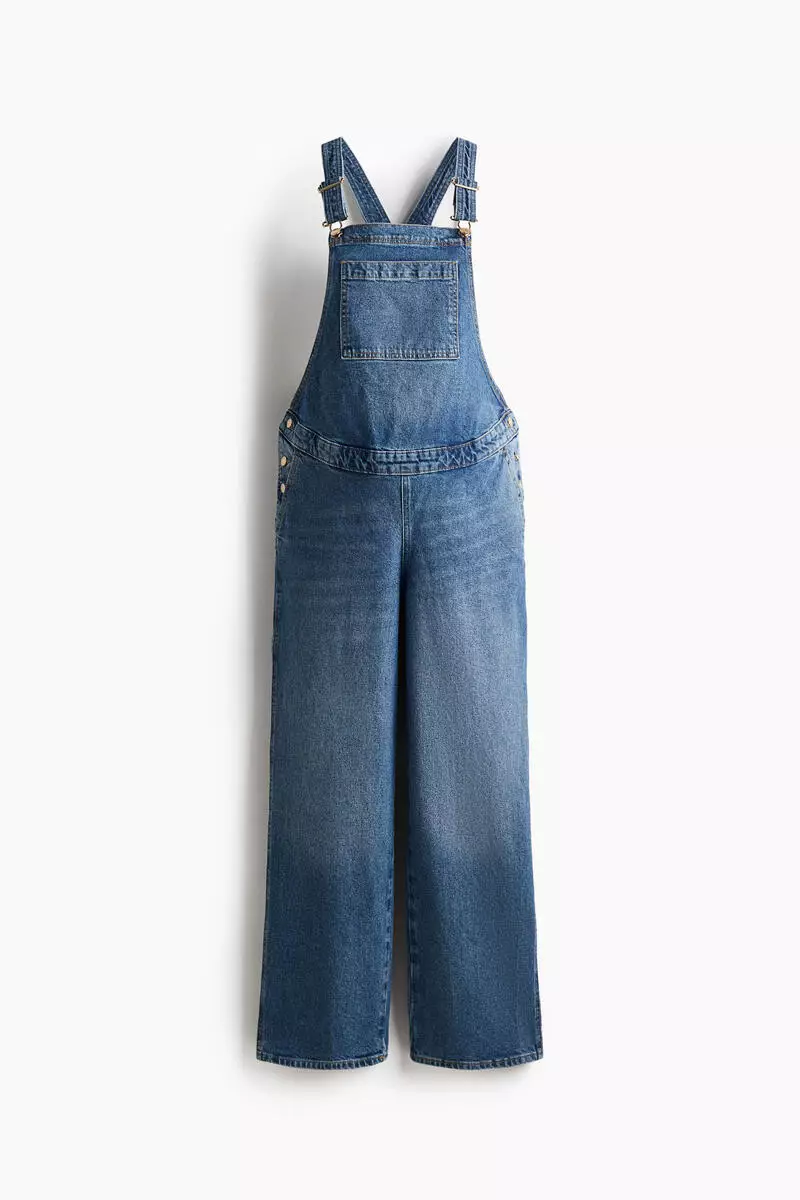 MAMA Before & After Denim dungarees