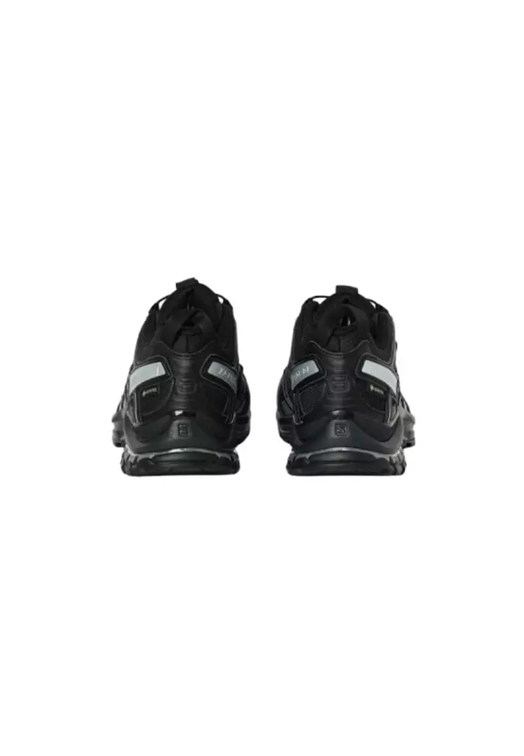 Men's sports shoes in black silver 492143