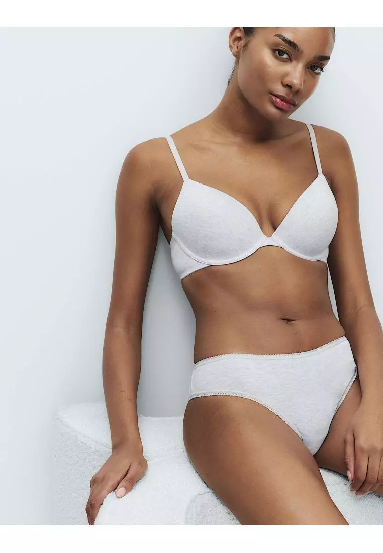 3pk Wired Plunge T-Shirt Bras