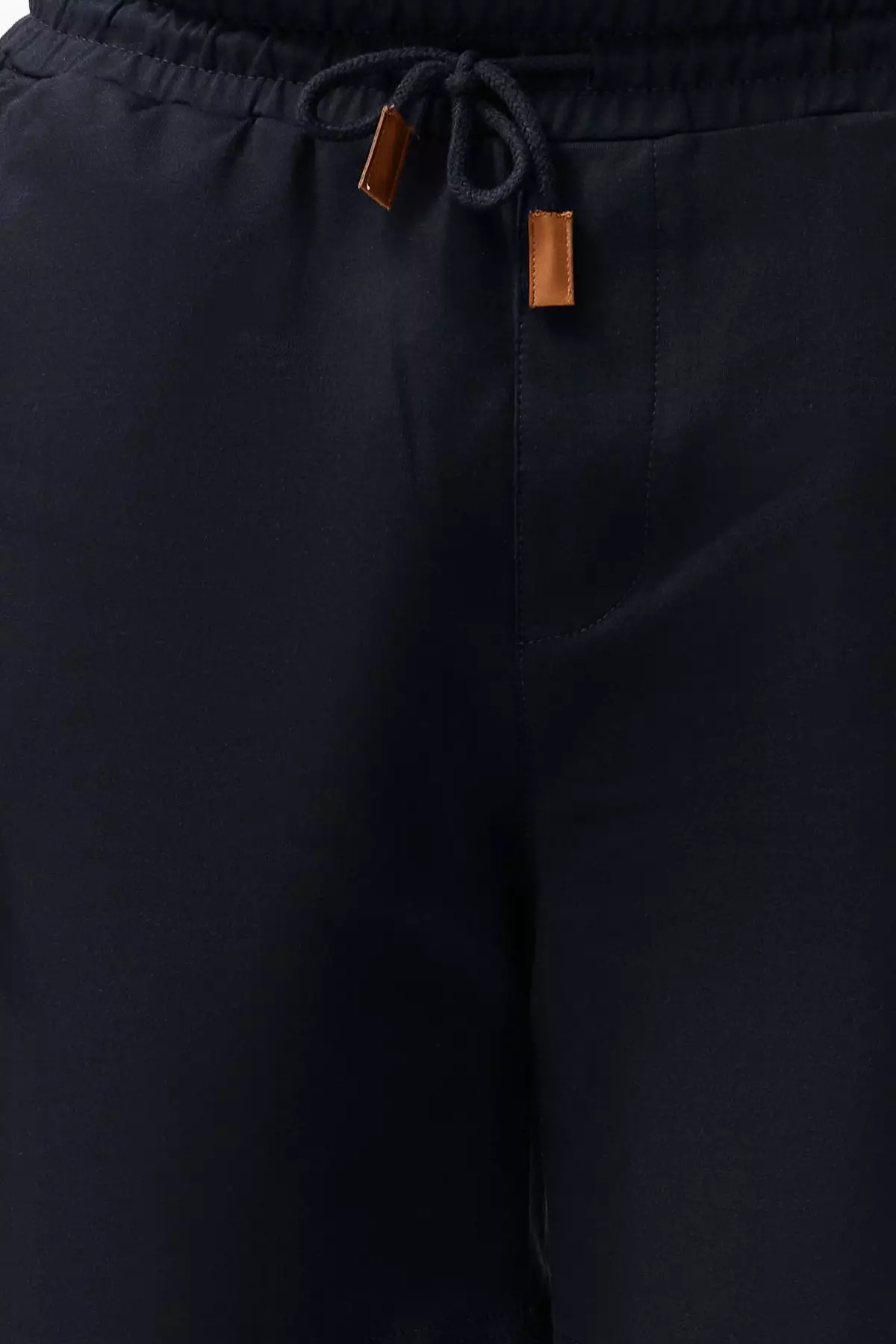 Plus Size Label Appliqued Shorts