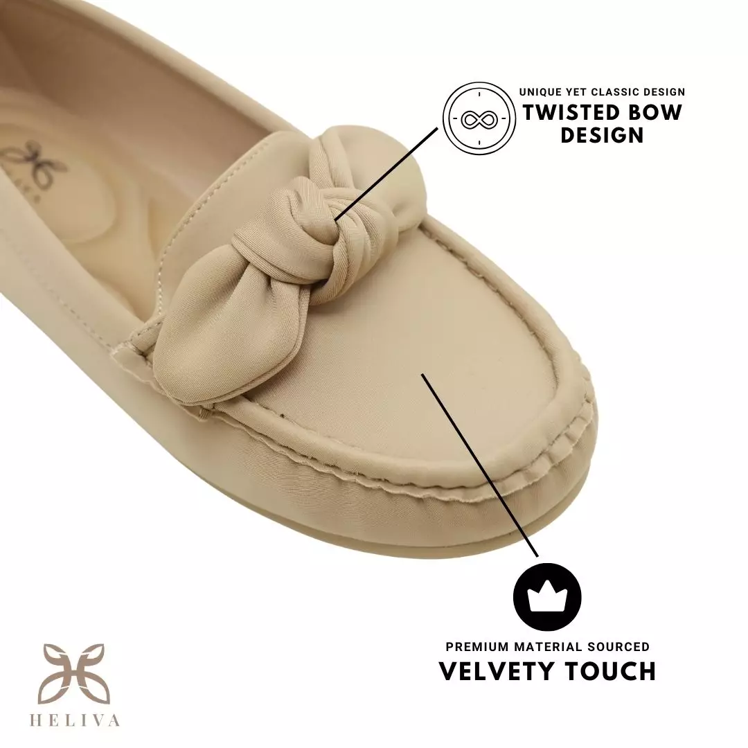 Heliva Perry Cute Bow Loafer Woman Shoes
