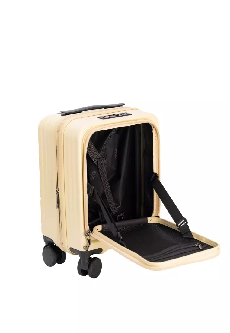 Alpha 16" Junior Hard Case Luggage in Butter
