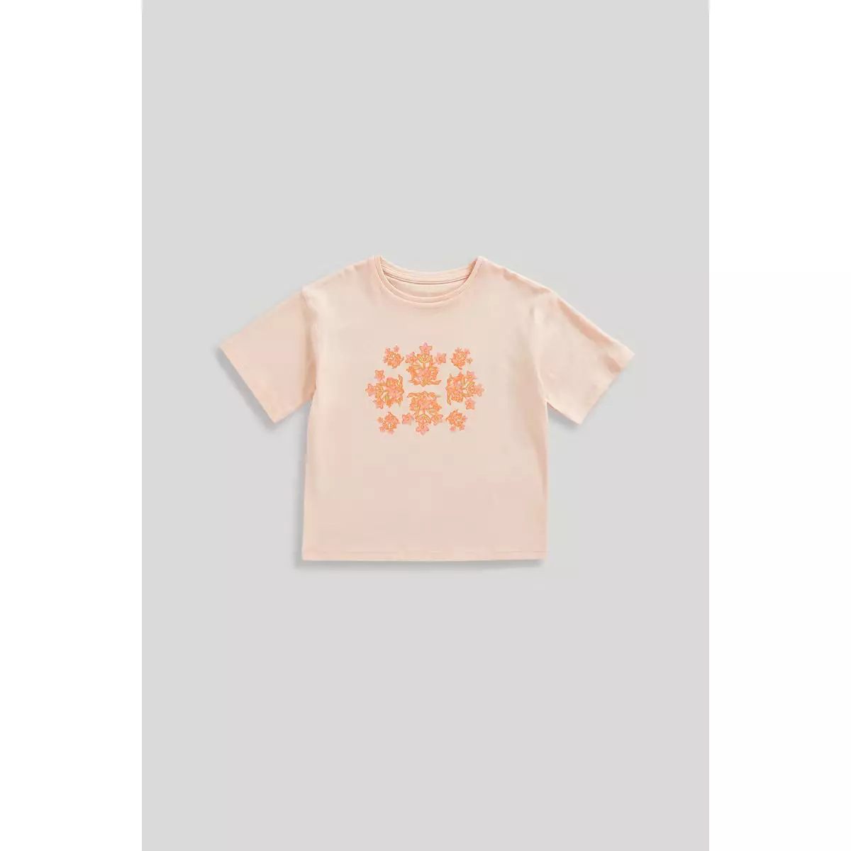 Mothercare Floral T-Shirt - Kaos Anak Perempuan (Pink)