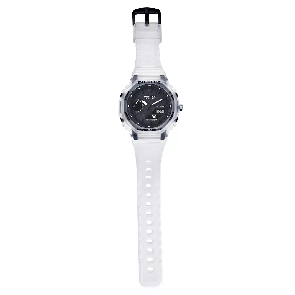 DIGITEC Jam Tangan Analog-Digital Wanita MDA-3119T - WHT4B White