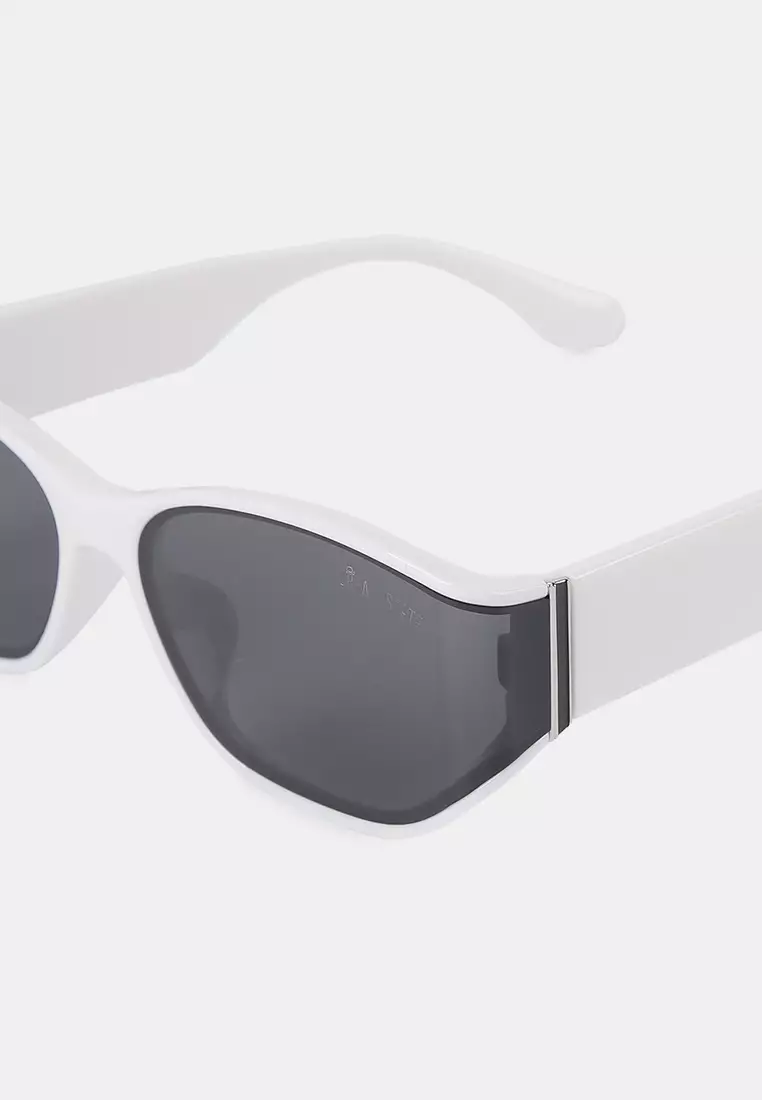 Polarized Glide Rectangular Frame Sunglasses