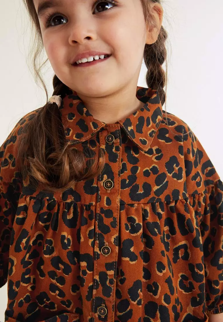 Next leopard 2025 print dress girls