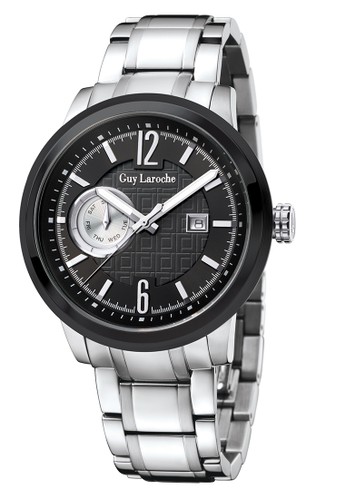 Guy Laroche-G3013-03 jam tangan pria-stainlles steel-putih