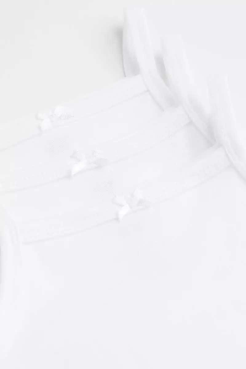 3-pack cotton bodysuits