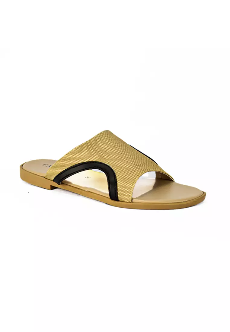 Discount on Cardam's Lifestyle  shoes - SKU: Cardams Eclc Rss 00231 Flat Sandals Beige