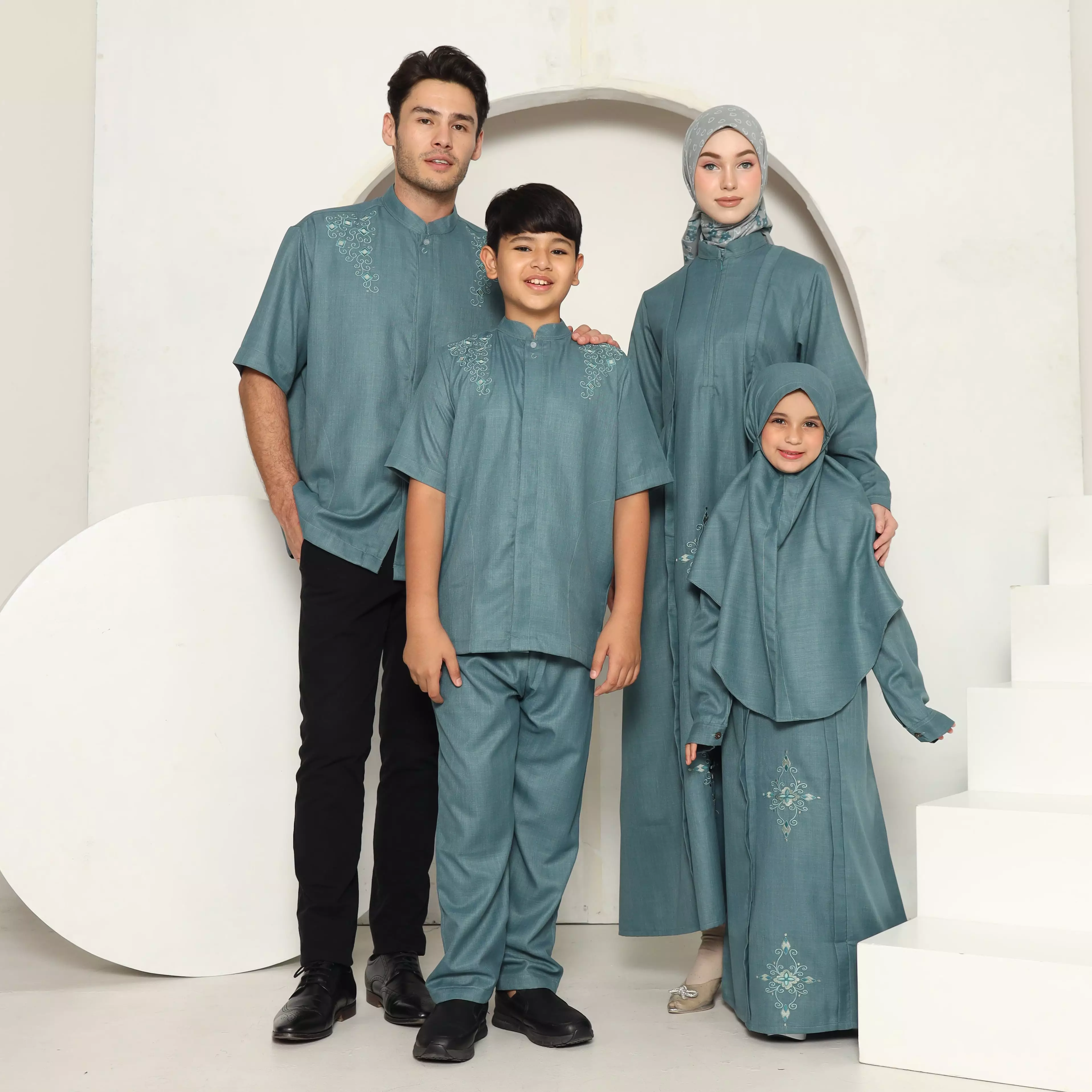 Baju Koko Anak Sarimbit KKA 43 Tosca