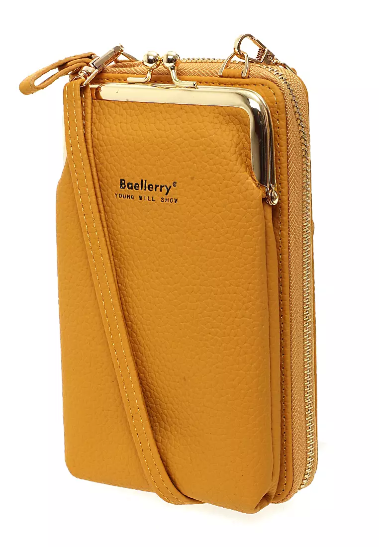 Sling Bag Tas Selempang Wanita Mini Design Many Slot Material Leather Kulit ORIGINAL