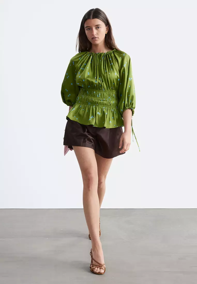 Smocked Blouse