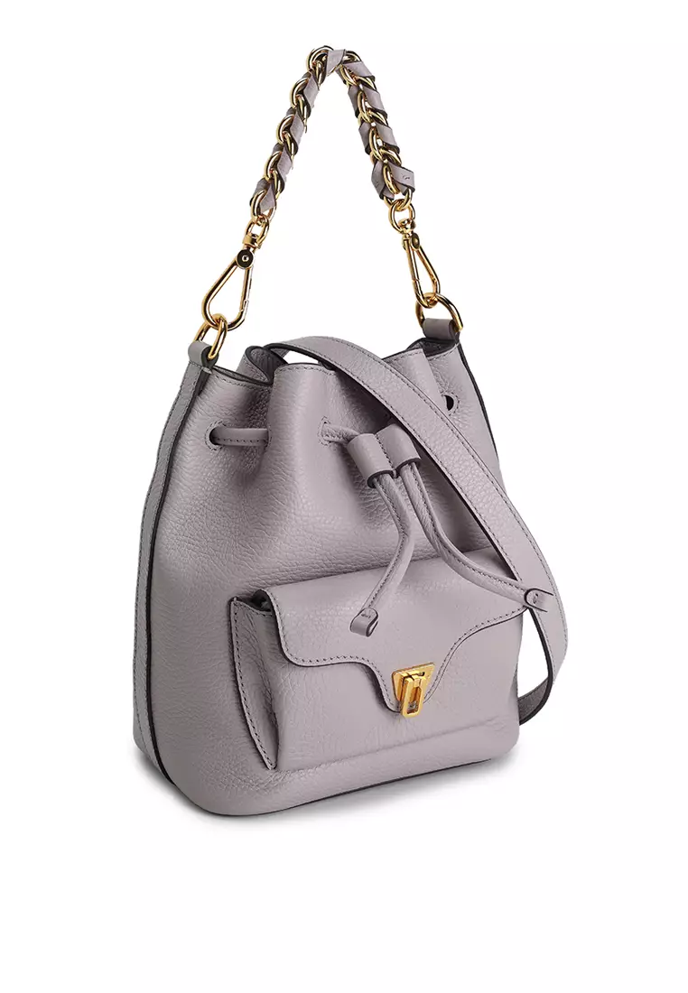 Beat Generation Drawstring Top-Handle Bag