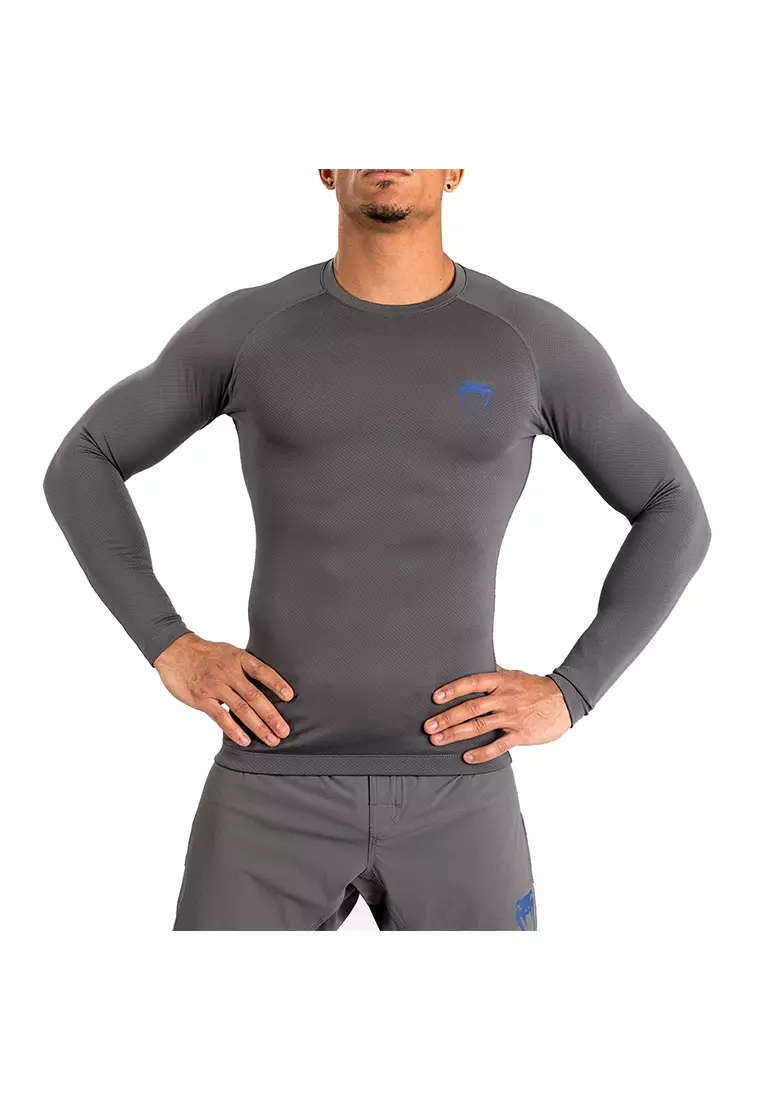 Venum Contender Men’s Long Sleeve Rashguard - Grey