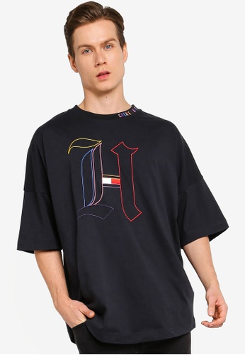Oversized Shirtlewis Hamilton X Tommy Hilfiger
