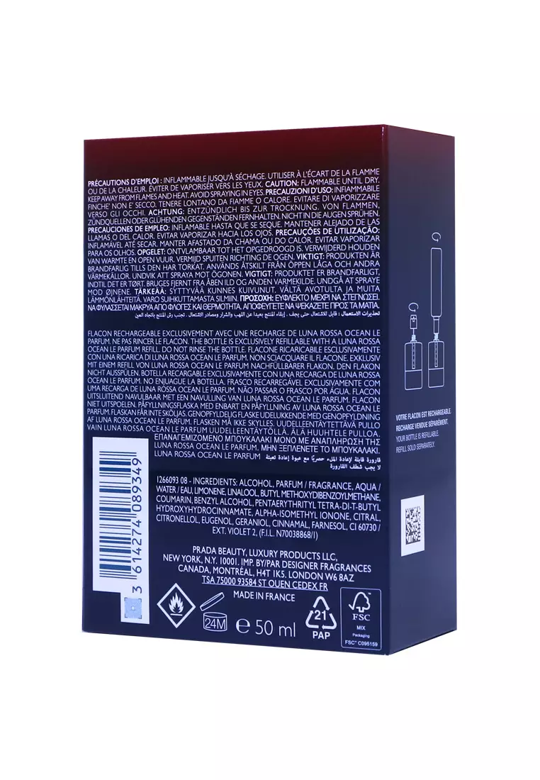 Prada Luna Rossa Ocean Man Le Parfum 50 ML