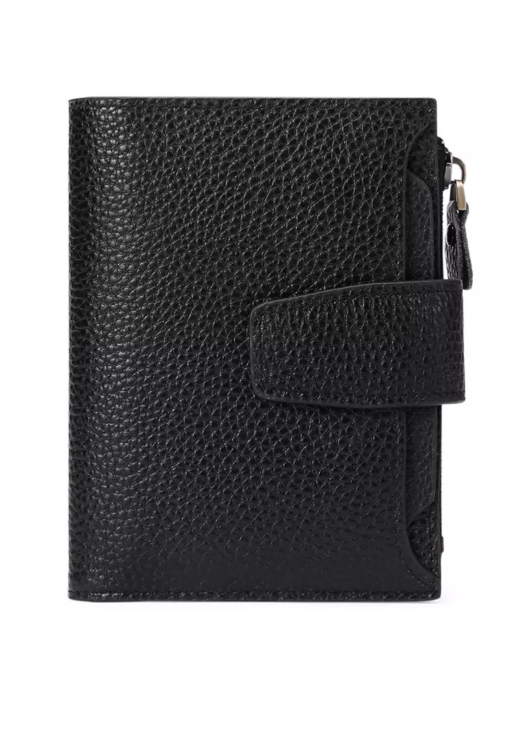 Pebbled Cow Leathers Short Wallet