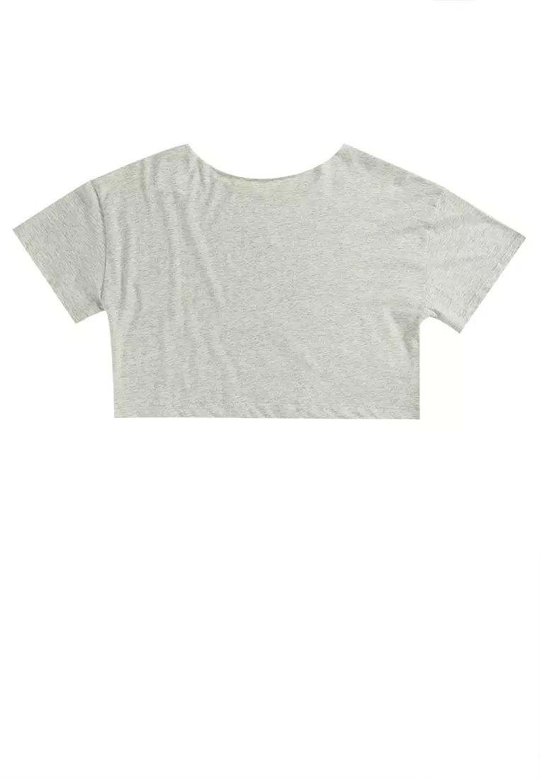 Short Sleeve Relaxed Wide Neck Tee
