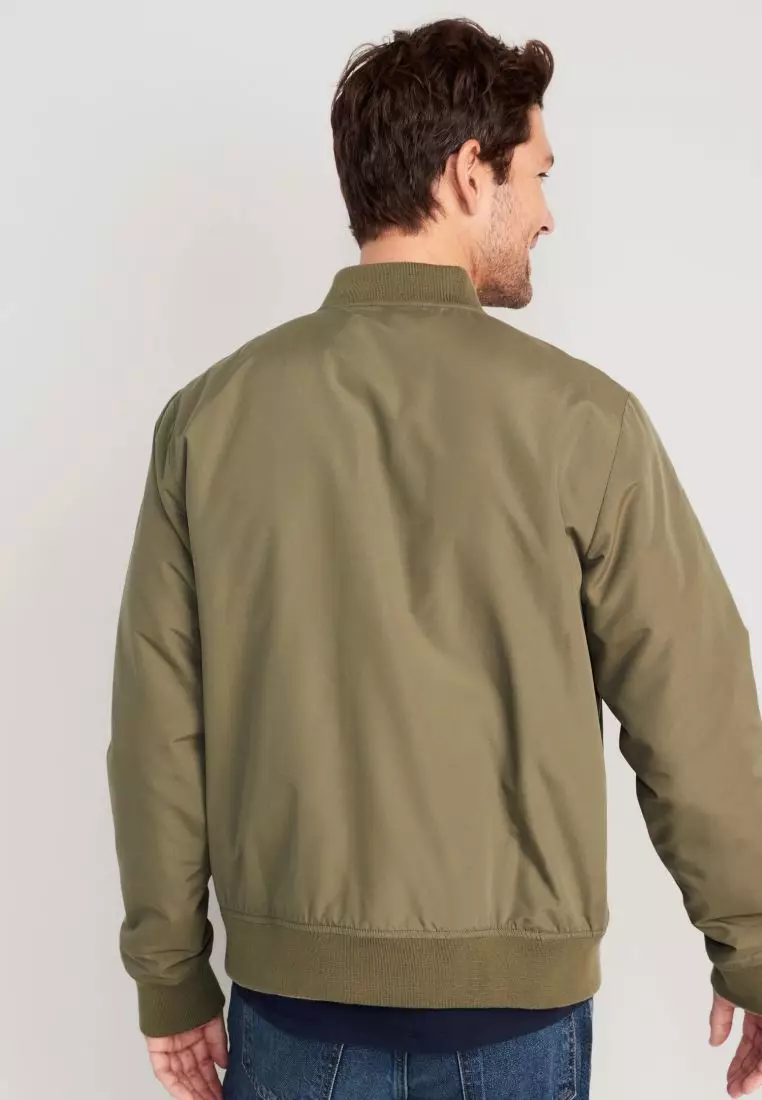 Buy Old Navy Water-Resistant Zip-Front Bomber Jacket For Men 2025