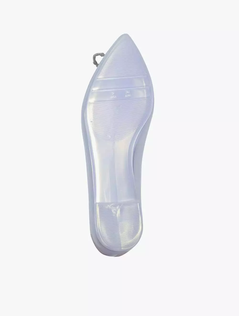 Payless Chrissie Womens Visca Flats - Clear_15 - Clear