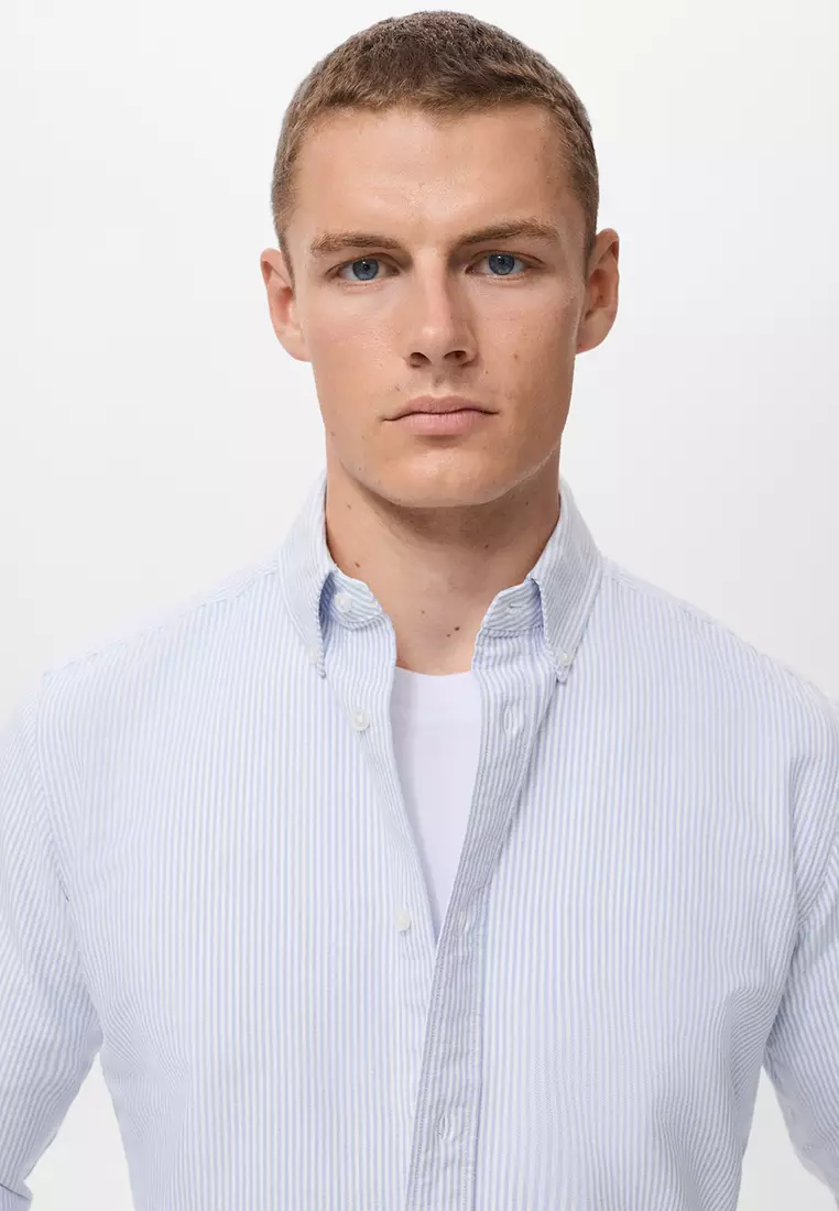 100% Cotton Kodak Striped Shirt