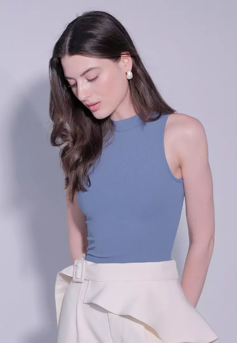 Dame Sleeveless Bodysuit Top