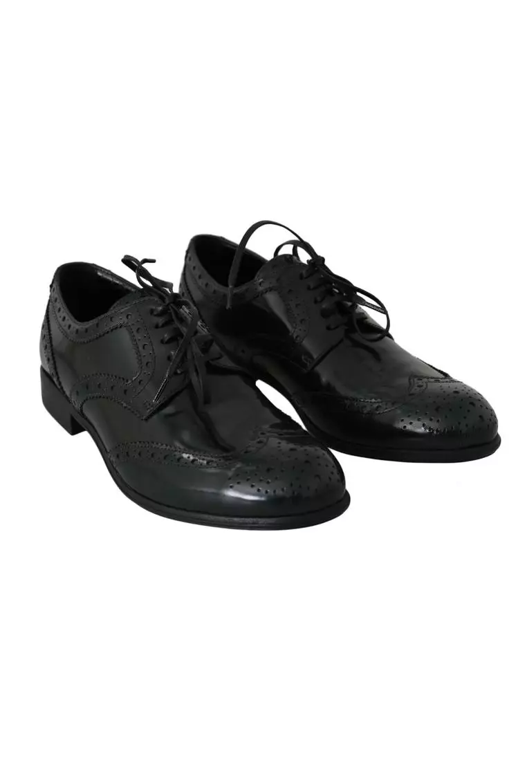 Green wingtip shoes clearance
