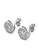 Her Jewellery silver Knob Earrings (White Gold) - Made with premium grade crystals from Austria 78038ACCB59938GS_3
