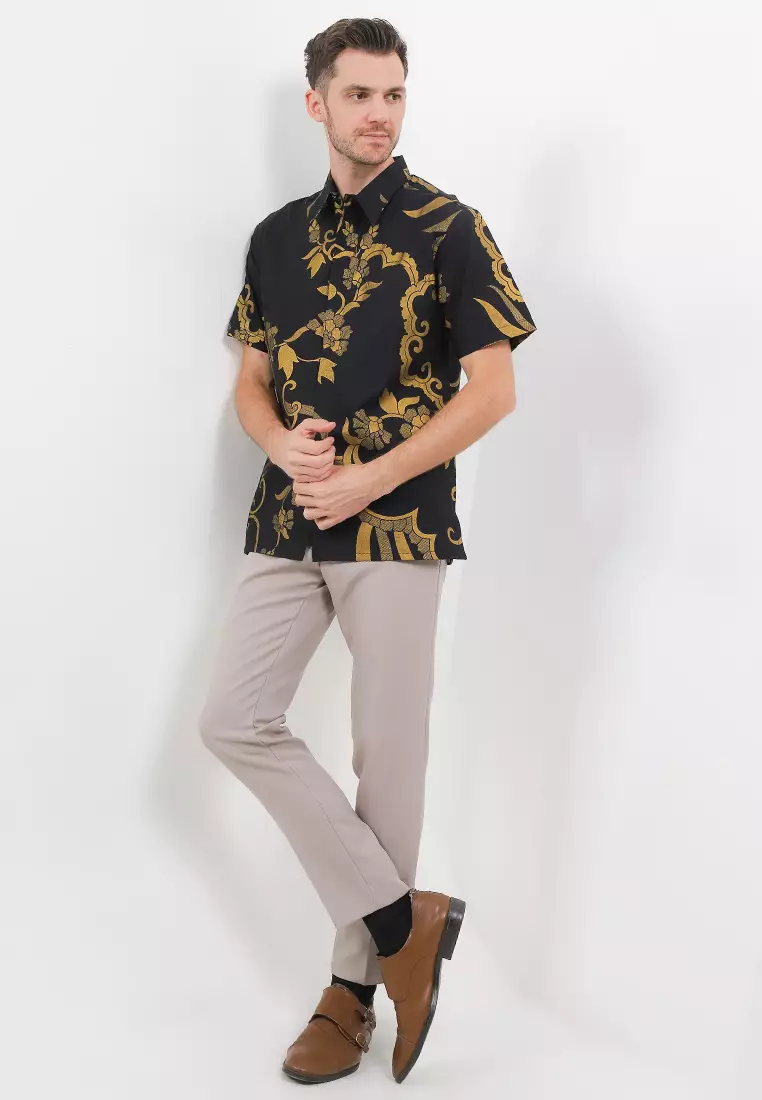 Hem Body Fit Batik Motif 11