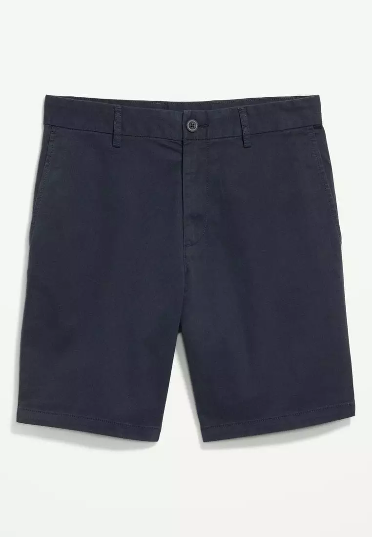 Slim Built-In Flex Rotation Chino Shorts -- 8-inch inseam