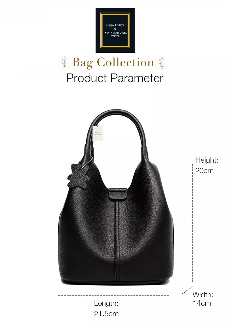 Versatile Faux Leather Bucket Bag JW HD-2798