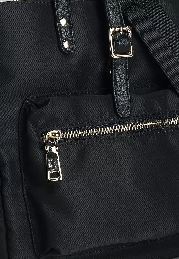 Premium Oxford Nylon Convertible Top Handle Bag