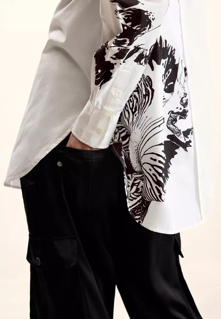 Orchid shirt M. Christian Lacroix
