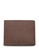 Volkswagen brown Men's RFID Genuine Leather Bi Fold Short Wallet 6C674ACA26F12EGS_2