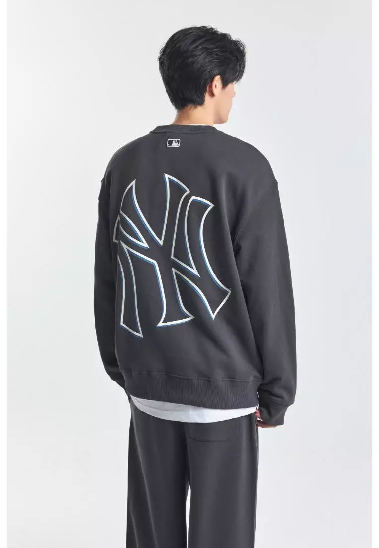 BASIC MEGA LOGO OVER FIT SWEATSHIRTS NEW YORK YANKEES