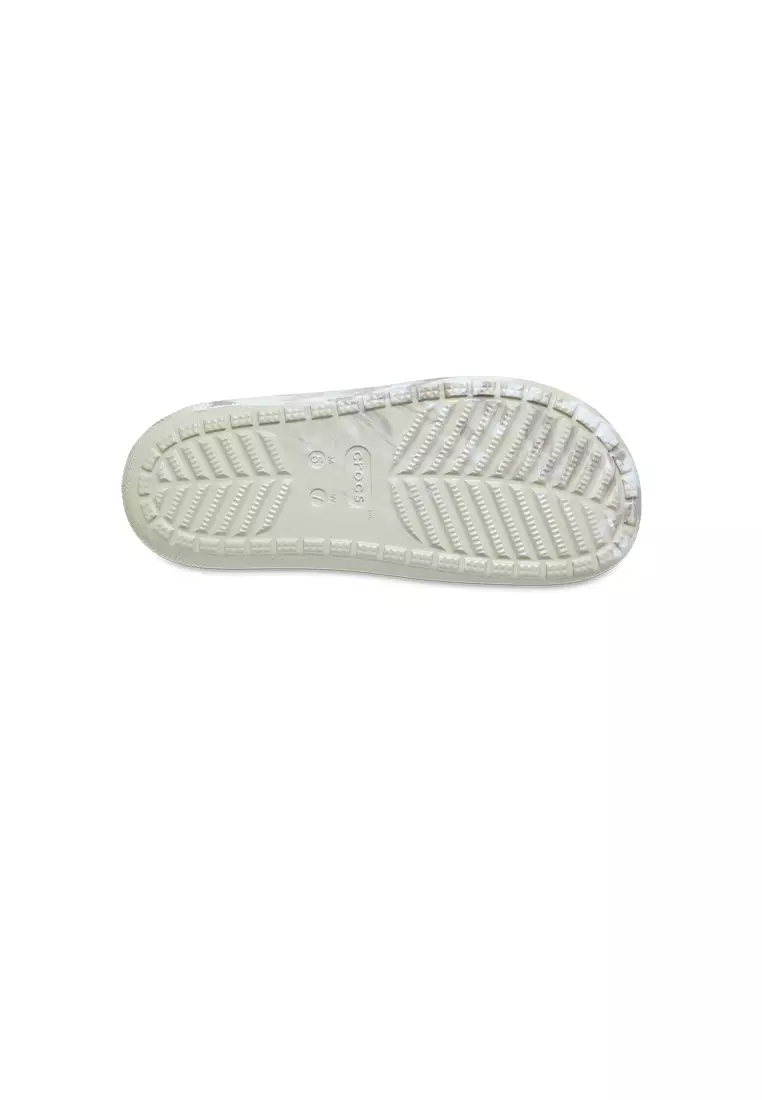 Classic Marbled Sandal V2 in Bone Multi