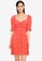 Abercrombie & Fitch red Smocked Waist Pami Short Dress 4B5F1AA6B5FC70GS_1