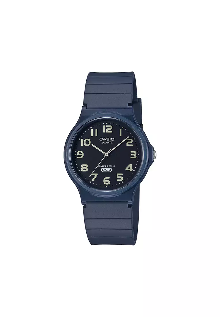 Men's Analog Watch MQ-24UC-2B Blue Resin Band