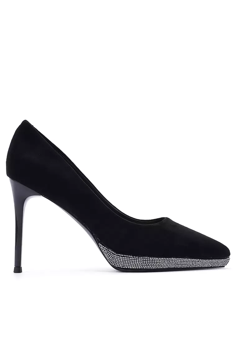 Discount on Twenty Eight Shoes  shoes - SKU: 10CM Rhinestone Platform High Heel Shoes IF10527