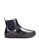 Shu Talk black XSA British Stylish Metallic Patent Leather Chelsa Boots 54E06SH4655A32GS_1