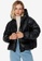 Trendyol black Hooded Inflatable Jacket C3B83AA9A5A60EGS_1