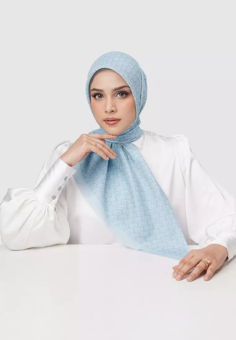 Bimu Twill Square - Powder Blue