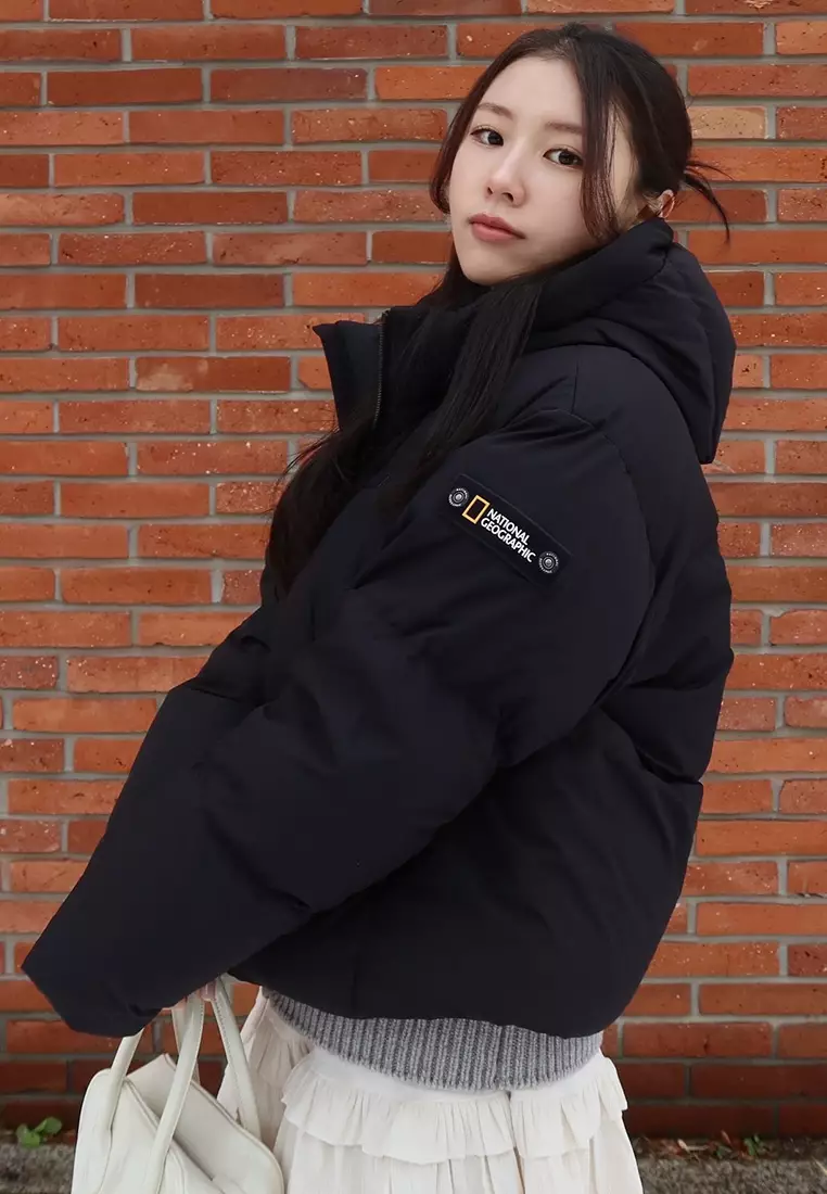 Women’s CAYMAN Detachable Hood Cropped Down Jacket