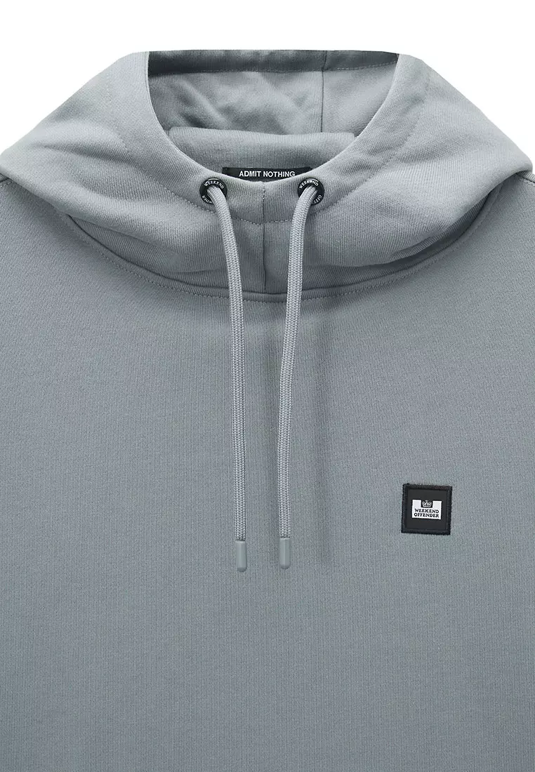 MENS PORPOISE RIBBE BADGE HOODIE